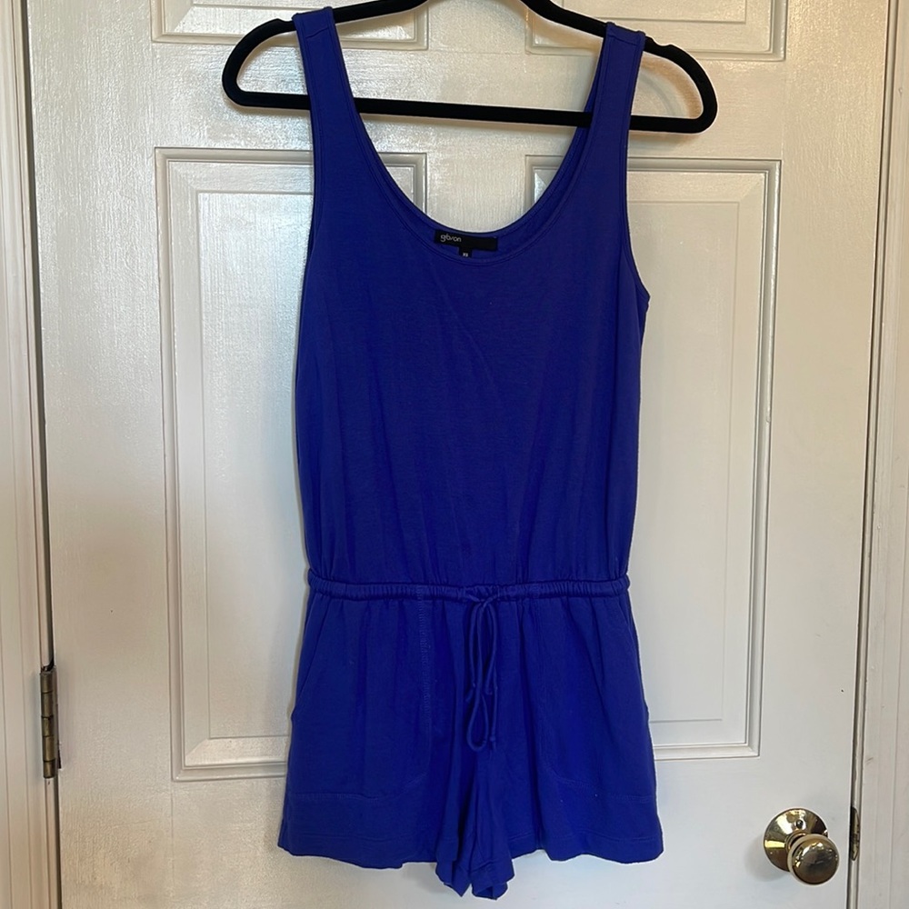 Gibson knit romper.